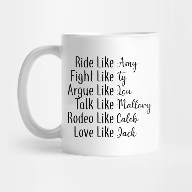 Ride like Amy by We Love Gifts